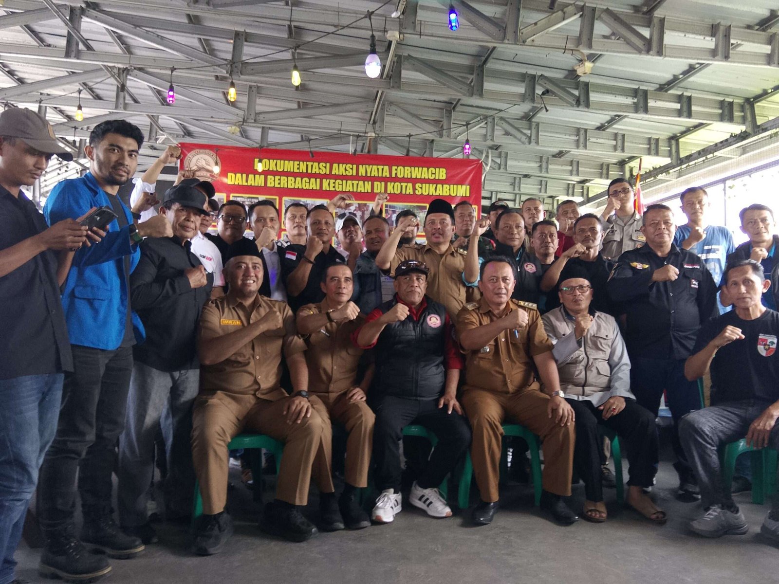 Konsolidasi dan silaturahmi Foorwacib dengan sejumlah OKP, LSM, Ormas dan Pemerintah Kota Sukabumi